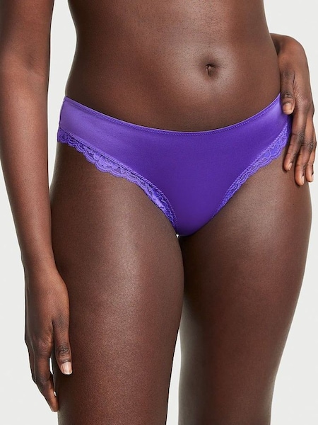 Purple Shock Purple Smooth Smooth Cut Out Thong Knickers (K52523) | £6