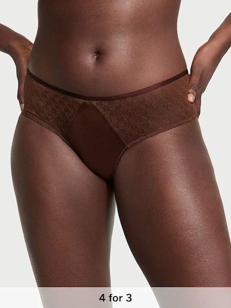 Ganache Nude Lace Cheeky Icon Knickers (K53016) | £14
