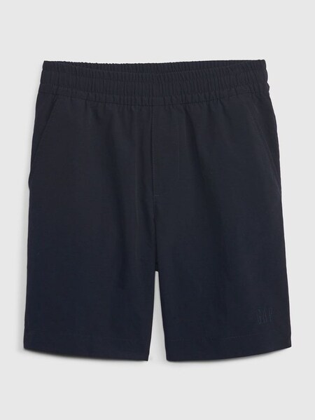Blue Pull On Logo Sports Shorts (K57363) | £8