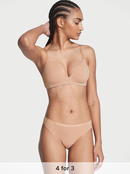 Sweet Praline Nude Smooth Seamless Bikini Knickers (K59449) | £9