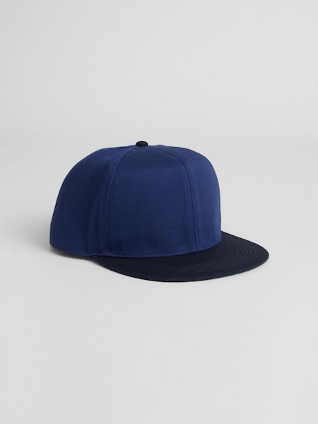 Blue Adults Colorblock Baseball Hat (K60958) | £15