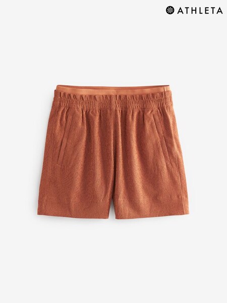 Athleta Brown Echo Shorts (K63505) | £50