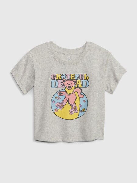 Grey Graphic Crew Neck Short Sleeve T-Shirt (K63740) | £6