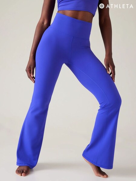Athleta Blue Elation Flare Trousers (K63983) | £70