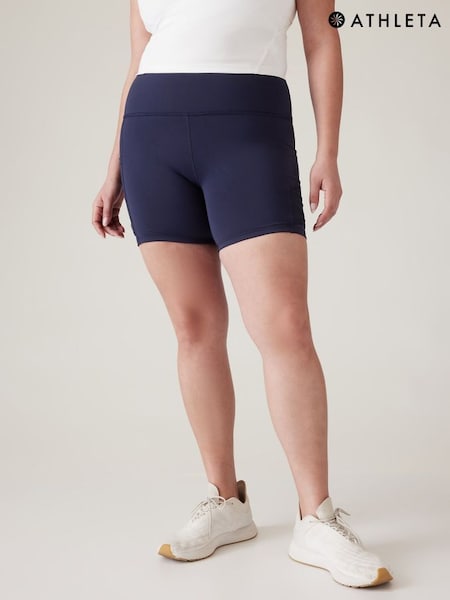 Athleta Blue Ultimate Advantage 5" Shorts (K64005) | £40