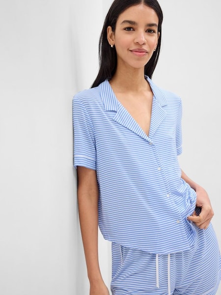 Blue Pyjama Shirt (K64093) | £13