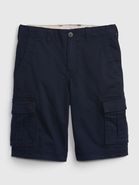 Navy Blue Cargo Shorts (K64201) | £16