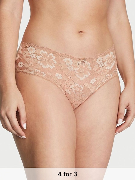 Praline Nude Lace Hipster Knickers (K65211) | £14