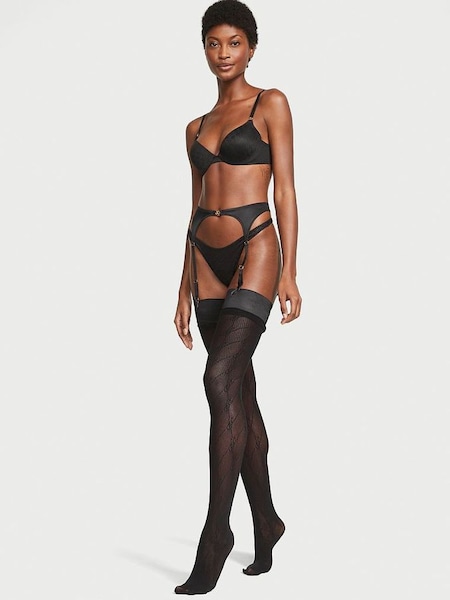 Black Lace Icon Stockings (K66737) | £29