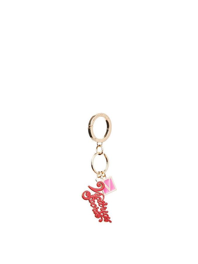 Victoria secret new arrivals pink keychain