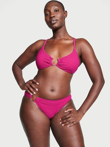 Forever Pink Cheeky Shimmer Bikini Bottom (K67306) | £25