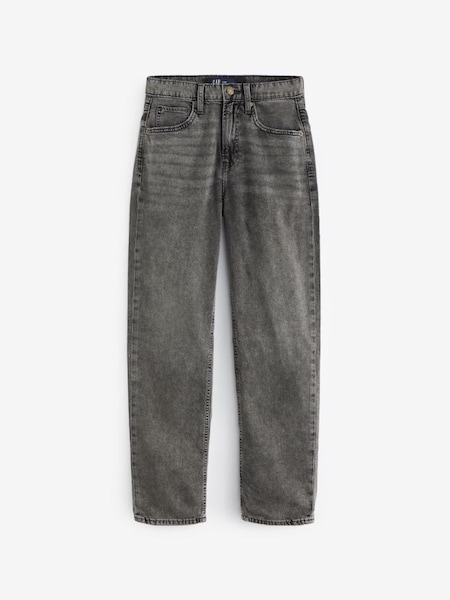 Black Faded Straight Leg Jeans (K67445) | £45