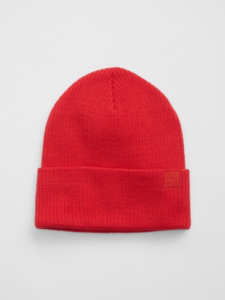Red Toddlers Logo Beanie (K68020) | £10