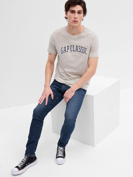 Blue Slim Fit Taper GapFlex Washwell Jeans (K70006) | £45
