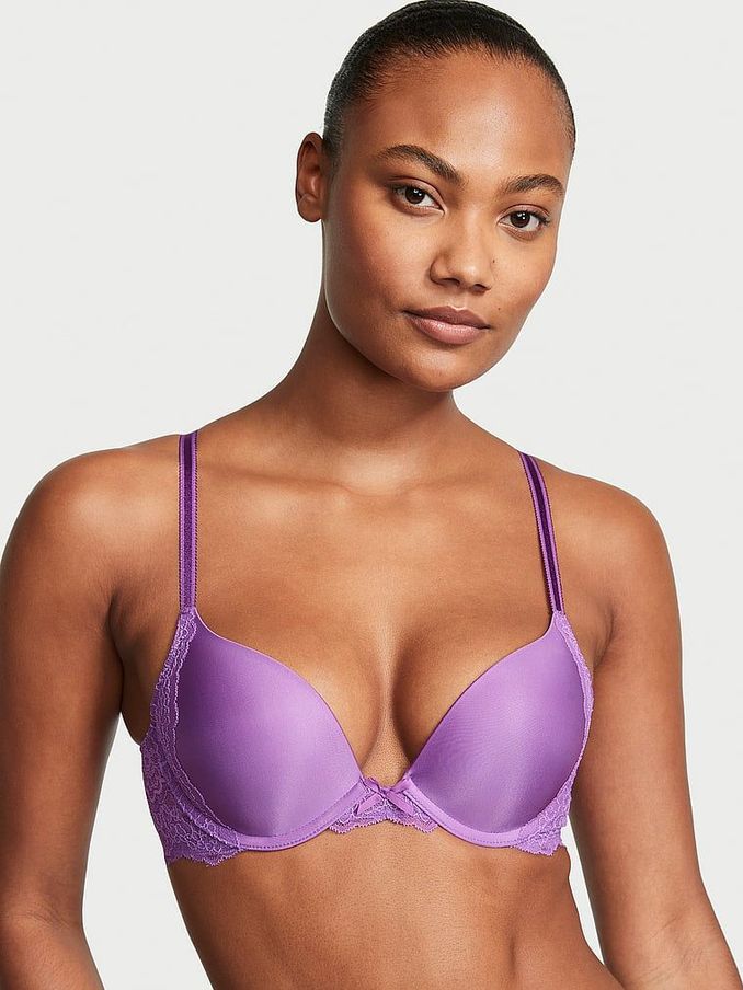 Purple on sale strapless bra