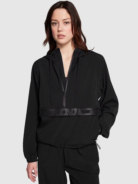 Pure Black Track Suit Half Zip Jacket (K70309) | £69