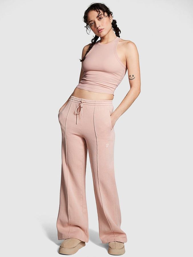 Victoria's secret top ribbed jogger