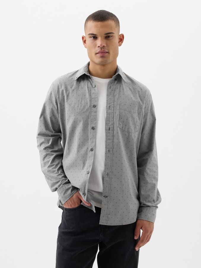 Buy Men s Slimfit Shirts Online Gap UK