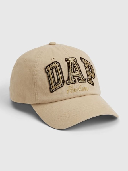 Cream Dapper Dan Logo Baseball Cap (K70898) | £25