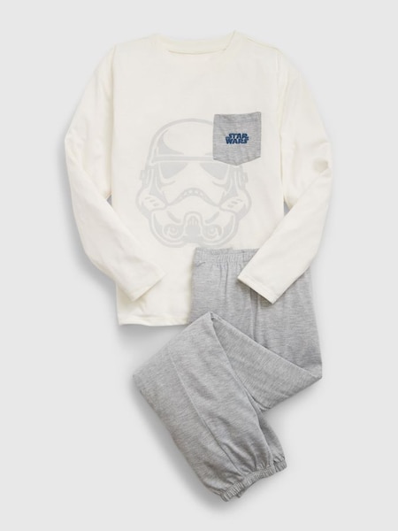 White Star Wars Long Sleeve Pyjama Set (K71024) | £35