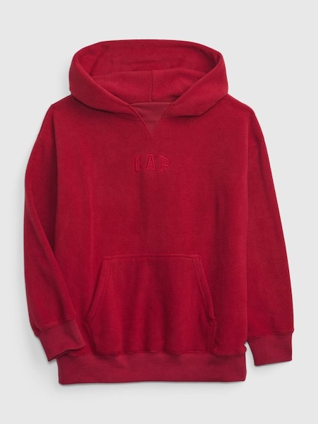 Red Arch Logo Pullover Hoodie (4-13yrs) (K71038) | £20