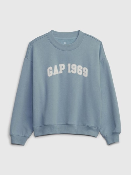 Blue 1969 Arch Logo Sweatshirt (K71039) | £25