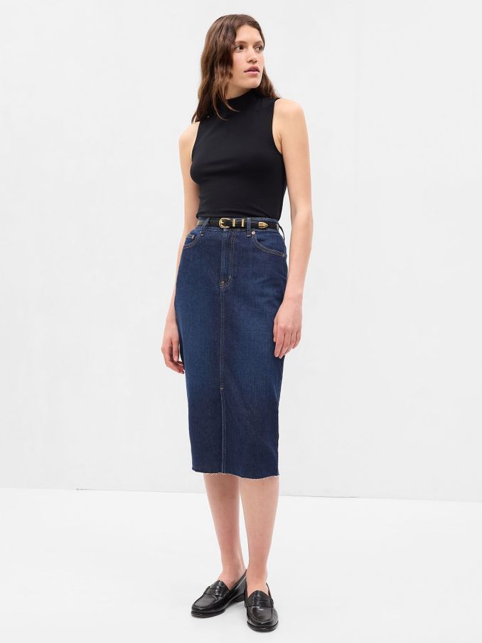 Maxi skirt gap hot sale