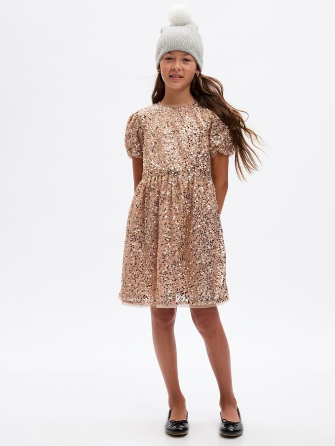 Gap girls sale sequin dress