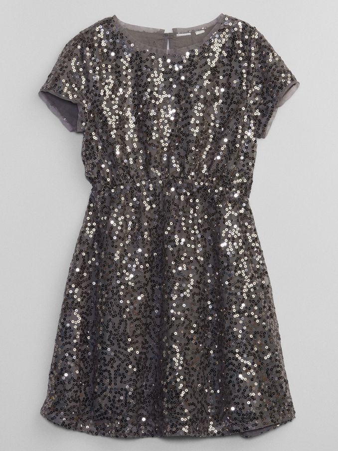 Gap girls sequin dress hot sale