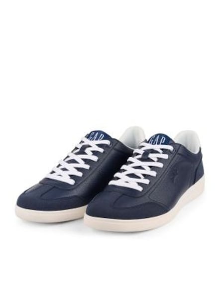Navy Blue Seattle Low Top Trainers (K71724) | £70