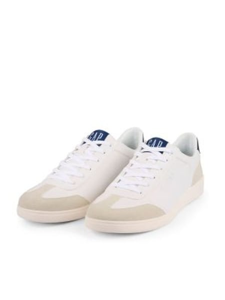 White Seattle Low Top Trainers (K71730) | £70