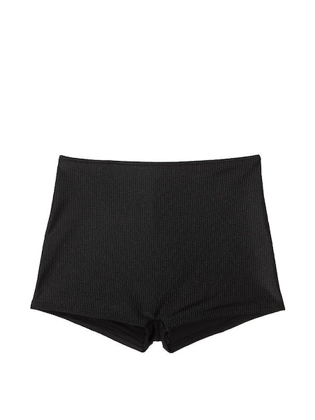 Pure Black Short Bikini Bottom (K71834) | £26