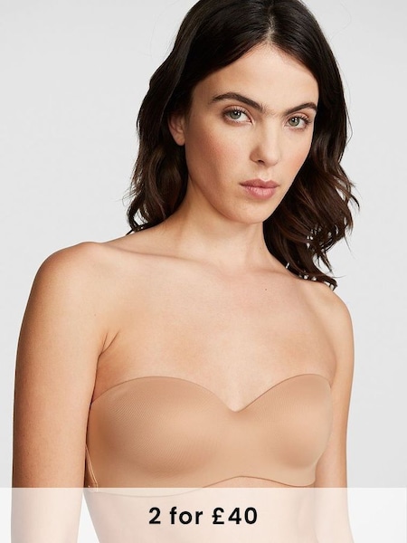 Praline Nude Lightly Lined Strapless Multiway Bra (K71883) | £29