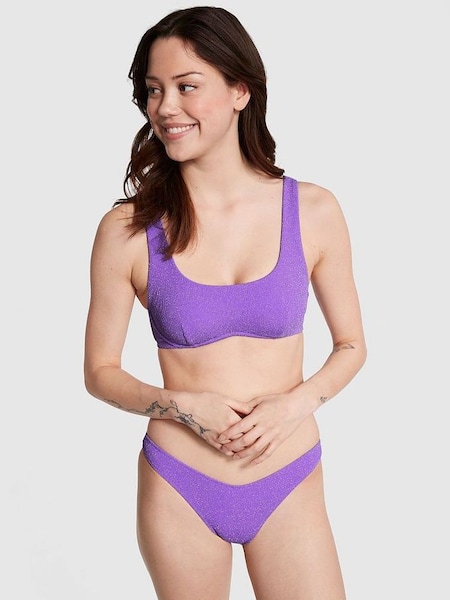 Luscious Lavender Purple Brazilian Bikini Bottom (K71900) | £30