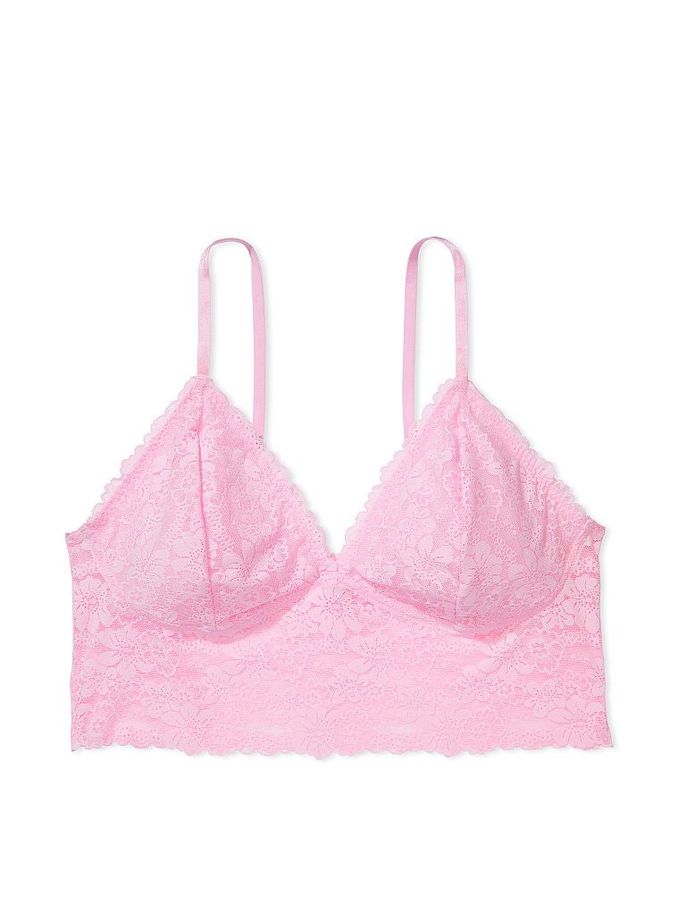 Pink brand bralette sale