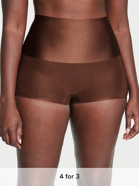 Ganache Brown Smooth Short Shaping Knickers (K71914) | £20