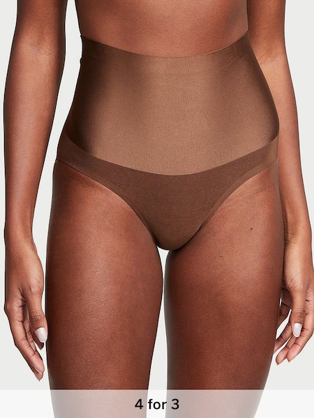 Ganache Brown Smooth Brief Shaping Knickers (K71939) | £20
