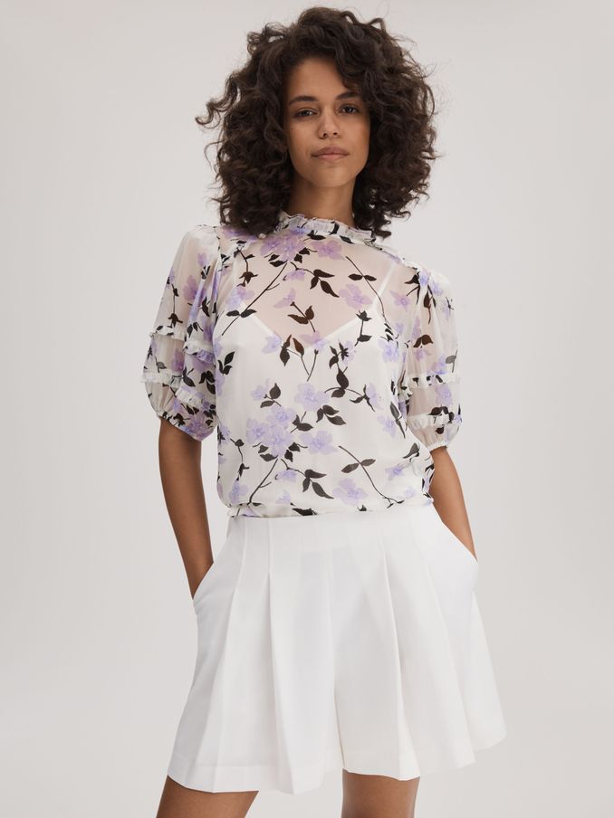 Reiss tops sale clearance