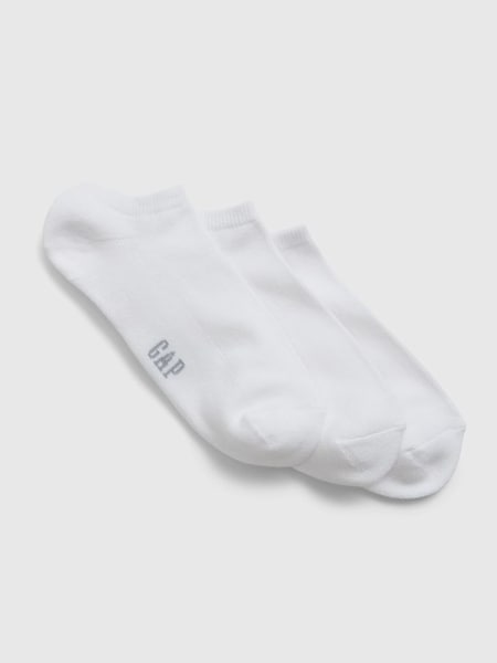 White Basic Ankle Socks (3-Pack) (K73491) | £10