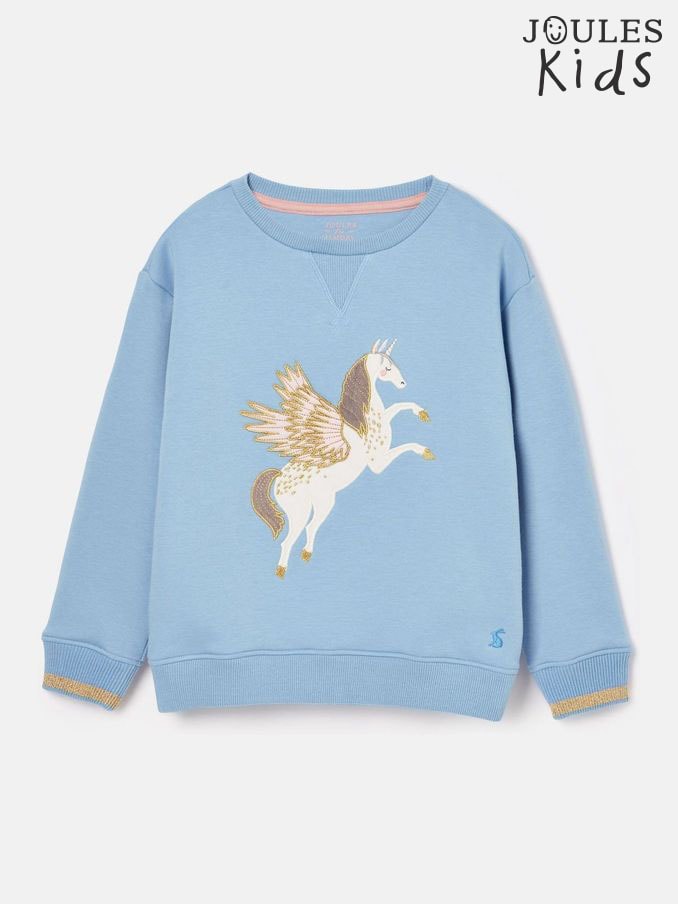 Buy Girls Sweattops Unicorn Online Joules UK