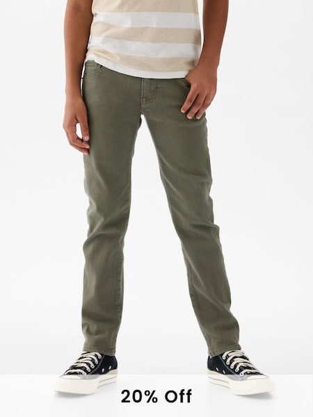 Green Slim Jeans (6-13yrs) (K73681) | £25