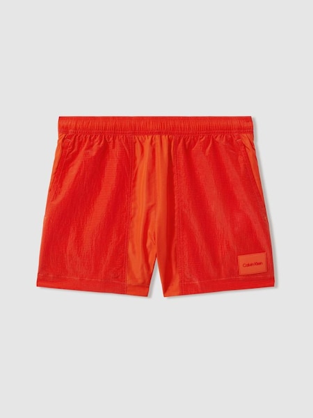 Calvin Klein Underwear Drawstring Swim Shorts in Orange (K74414) | £70