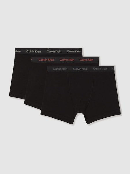 Calvin Klein Underwear Trunks 3 Pack in Black Multi (K74790) | £42