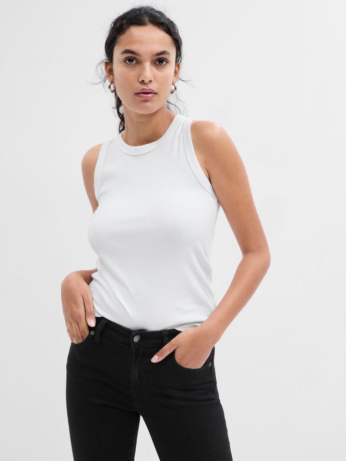 White tank deals top for women