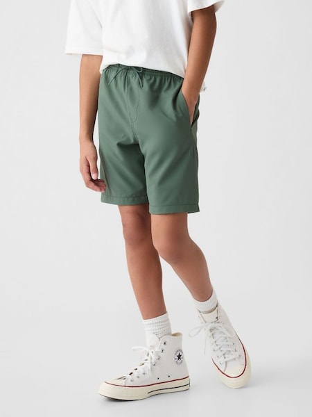 Green Quick Dry Hybrid Shorts (4-13yrs) (K75416) | £20