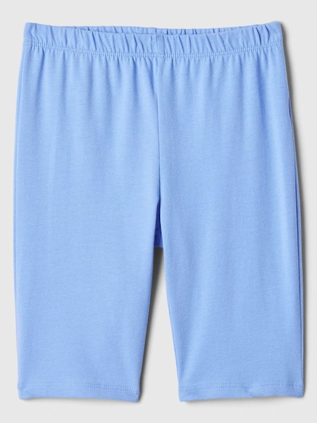 Blue Stretch Jersey Pull On Bike Shorts (4-13yrs) (K75492) | £10