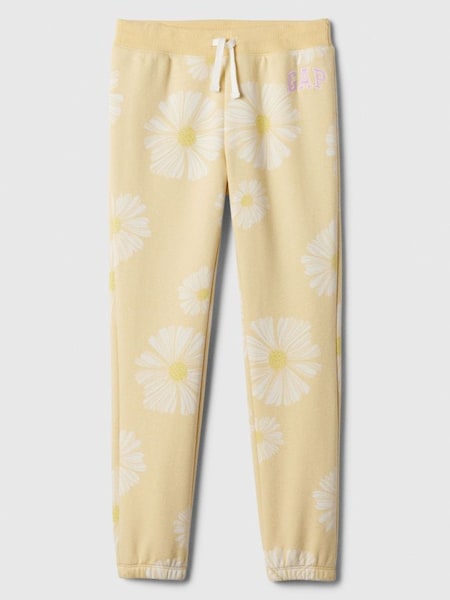 Yellow Graphic Print Pull On Joggers (4-13yrs) (K75506) | £18