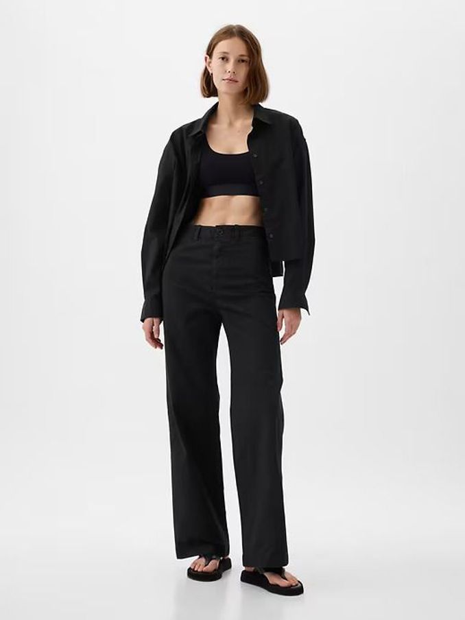 Gap trousers womens online sale