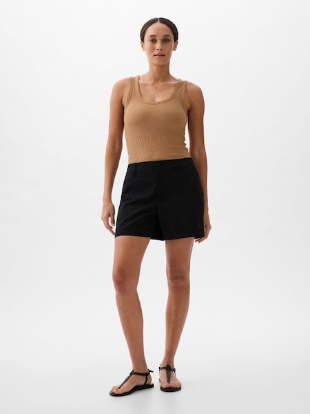 Black 4" Chino Shorts (K75560) | £30