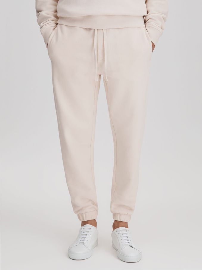 Mens White Trousers Mens Linen Trousers Reiss